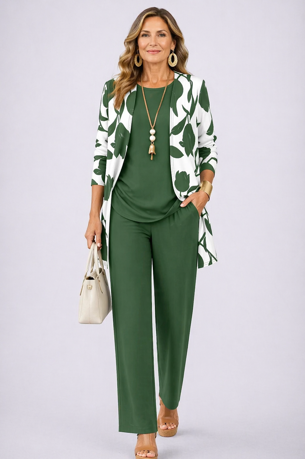 Verde e Bianco / 5XL