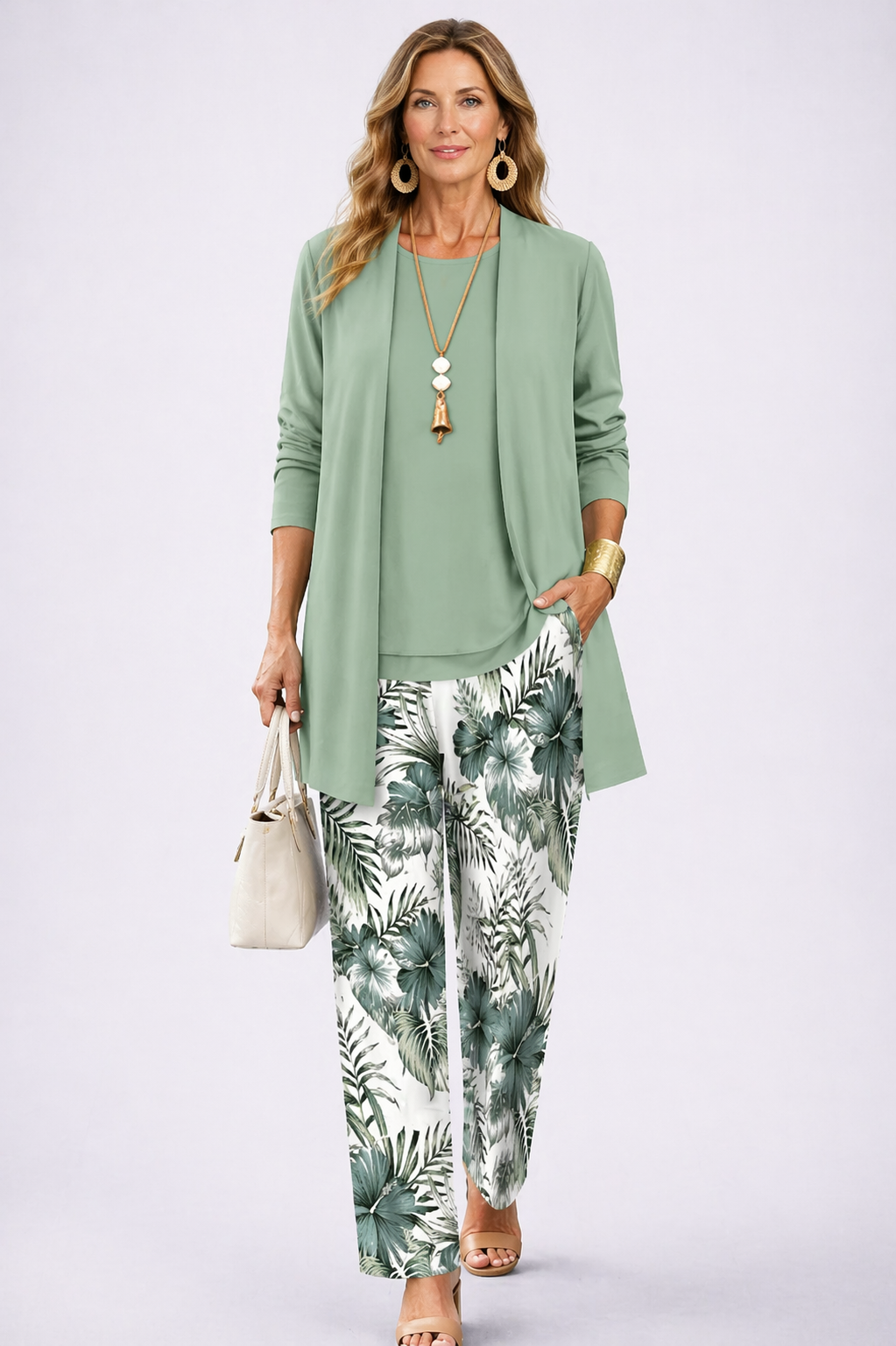 Verde e Bianco / 5XL
