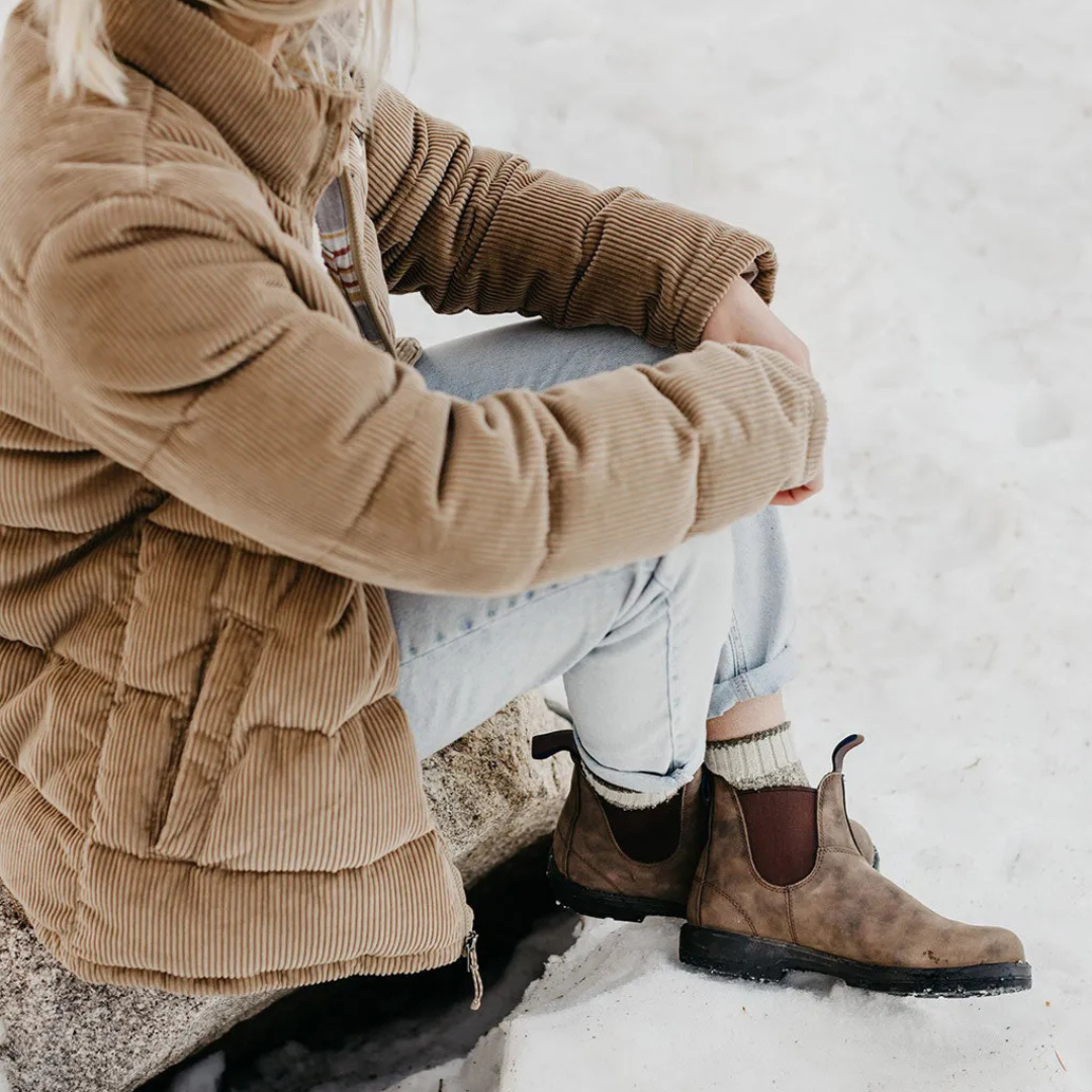 Beatrice™ | Eleganti Stivaletti Chelsea Taupe