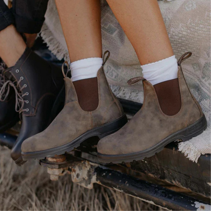 Beatrice™ | Eleganti Stivaletti Chelsea Taupe