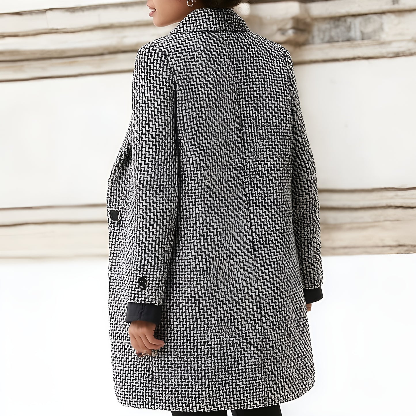 Camilla™ | Cappotto Elegante in Lana Mista
