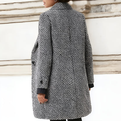 Camilla™ | Cappotto Elegante in Lana Mista