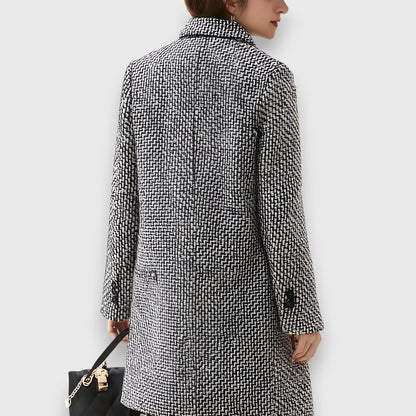 Camilla™ | Cappotto Elegante in Lana Mista